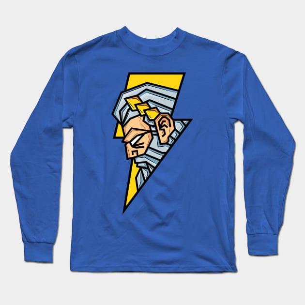 Zeus Long Sleeve T-Shirt by zy